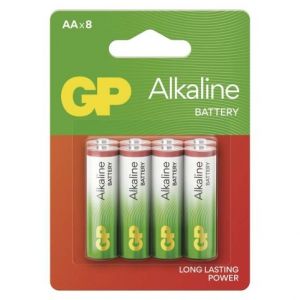GP Alkalická baterie GP Alkaline AA (LR6), 8 ks