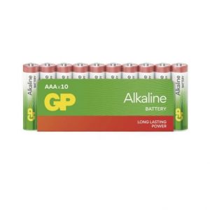 GP Alkalická baterie GP Alkaline AAA (LR03), 10 ks