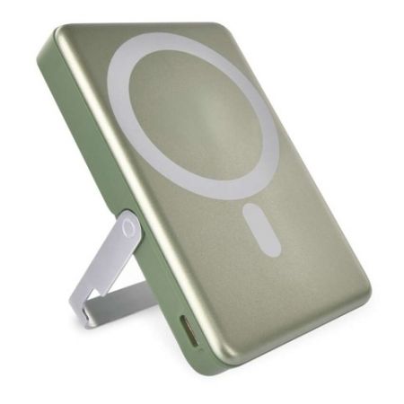 EMOS Powerbanka EMOS WI 1031, 10 000 mAh, 20 W+Wireless, army-green