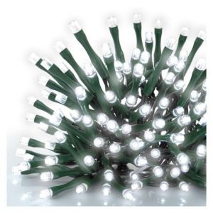 EMOS LED vánoční řetěz, 50 m, venkovní i vnitřní, studená bílá, programy, časovač