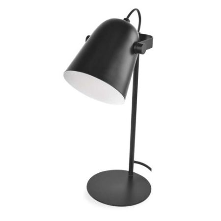EMOS Stolní lampa NINA na žárovku E27, černá