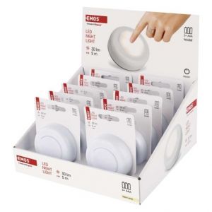 EMOS LED noční světlo P4722 na 3× AAA, 10 ks, display box