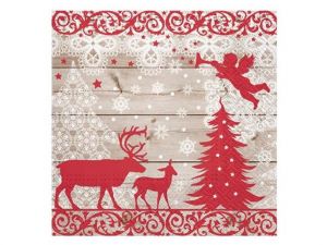Ubrousek P 33x33 vánoční SDL080800
