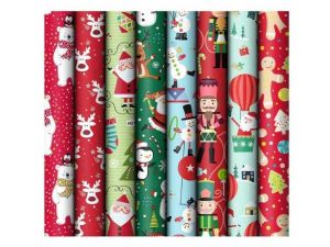 Balicí papír vánoční role 200x70 dětský mix č. 10