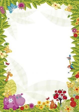 Diplom A4 - dětský motiv džungle, 170 g/m2, 25 ks                    