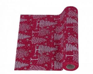 Běhoun s vánočním motivem 28cm/280cm 