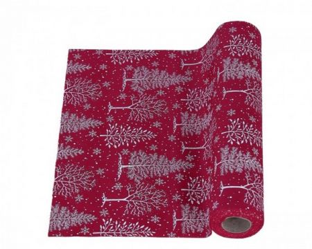 Běhoun s vánočním motivem 28cm/280cm 