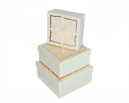 Dárková krabička Růžová elegance sada 3ks