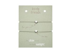 Gifty - Lovely Friends náramek - ss. Flower