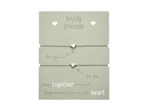 Gifty - Lovely Friends náramek - ss. Heart
