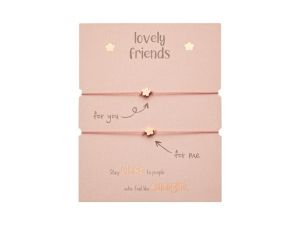 Gifty - Lovely Friends náramek - rg. plated Flower