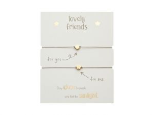 Gifty - Lovely Friends náramek - g. plated Flower