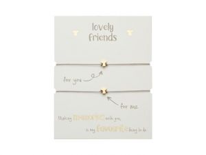 Gifty - Lovely Friends náramek - g. plated Angel