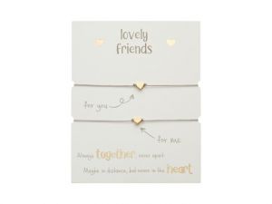 Gifty - Lovely Friends náramek - g. plated Heart