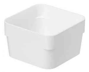 Organizér do zásuvek "Compact", bílá, 10 x 6 x 10 cm, SMARTSTORE 19110