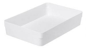 Organizér do zásuvek "Compact", bílá, 30 x 6 x 20 cm, SMARTSTORE 19510
