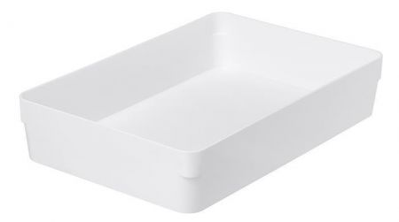 Organizér do zásuvek "Compact", bílá, 30 x 6 x 20 cm, SMARTSTORE 19510