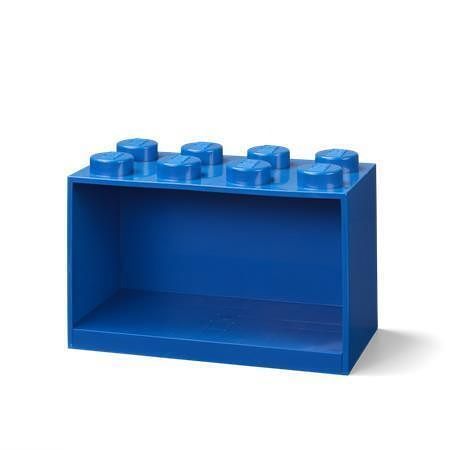 Polička &quot;Brick 2x4&quot;, modrá, LEGO 41151731