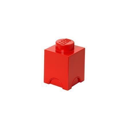 Úložný box ve tvaru kostky, červená, LEGO 40011730