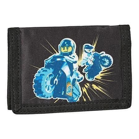 Peněženka na suchý zip "City Race", černá, LEGO 10103-2313