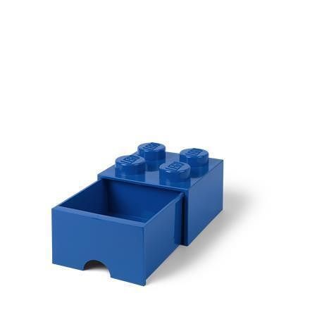Úložný box se zásuvkou &quot;Brick&quot;, modrá, LEGO 40051731
