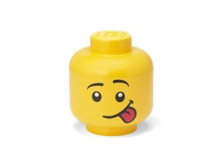 Úložný box ve tvaru hlavy minifigurky, Silly, malý, LEGO 40311726