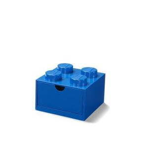 Úložný box se zásuvkou &quot;Brick 2x2&quot;, modrá, LEGO 40201731