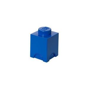 Úložný box ve tvaru kostky, modrá, LEGO 40011731