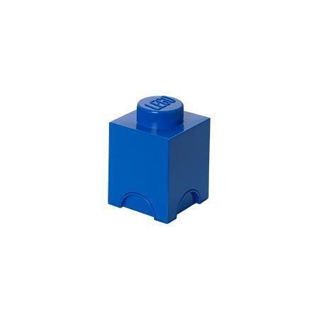 Úložný box ve tvaru kostky, modrá, LEGO 40011731