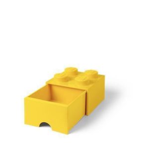 Úložný box se zásuvkou "Brick", žlutá, LEGO 40051732