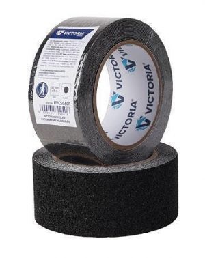 Protiskluzová páska, černá, 50 mm x 5 m, VICTORIA FACILITY
