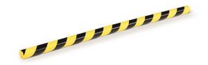 Ochranný profil hran "E8R", žlutá-černá, samolepicí, 5 ks/balení, DURABLE 1126130
