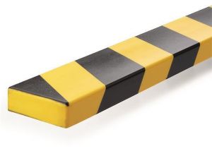 Ochranný povrchový profil "S20", žlutá-černá, samolepicí, 5 ks/balení, DURABLE 1108130