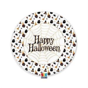 Talíř &quot;Halloween&quot;, 22 cm, papír, 10 ks/balení, 2370076315