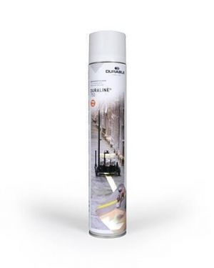 Značkovací sprej na podlahu "Duraline 750", bílá, DURABLE 114002