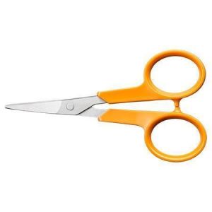 Nůžky na nehty "Classic", oranžová, 10 cm, zahnuté, FISKARS 1075058