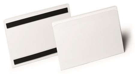 Logistická kapsa "HARD COVER", transparentní, A5, horizontální, magnetická, DURABLE 119819