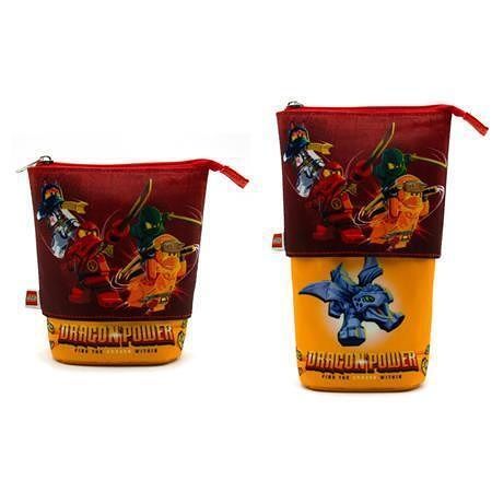 Penál &quot;Ninjago Dragon Power&quot;, červeno-žlutá, Pop Up, LEGO 53323