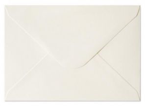 Ozdobné obálky Smooth - C6, 120 g/m2, světle krémové, 10 ks