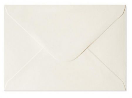 Ozdobné obálky Smooth - C6, 120 g/m2, světle krémové, 10 ks