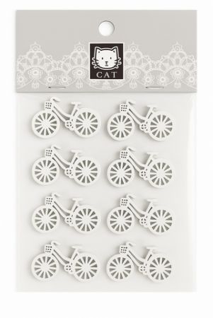 Dekorace dřevěné kolo s lepíkem