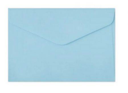 Ozdobné obálky Smooth - C6, 130 g/m2, modré, 10 ks