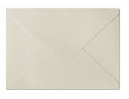 Ozdobné obálky Nature - C6, 120 g/m2, světle béžové, 10 ks