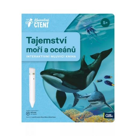 ALBI Kouzelné čtení Kniha Tajemství moří a oceánů 