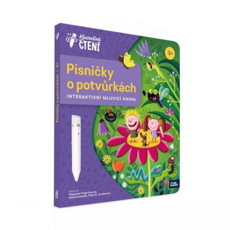 ALBI Kouzelné čtení Kniha Písničky o potvůrkách 