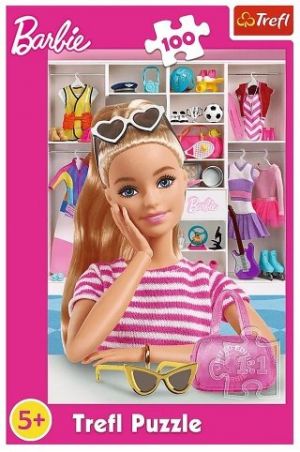 TREFL Puzzle Seznamte se s Barbie 100 dílků 41x27,5cm