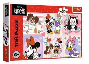 TRTEFL Puzzle 160 dílků  Barevný den Minnie