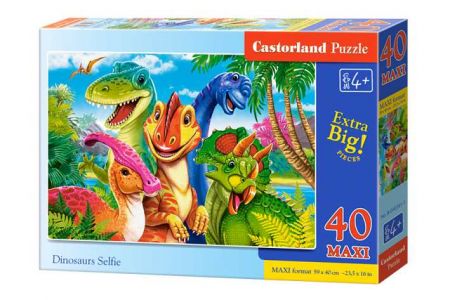 Castorland  Puzzle 40 dílků Dinosaur