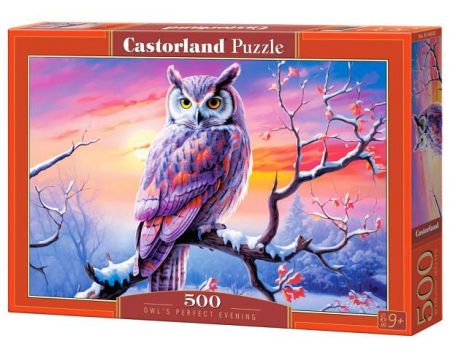 Castorland  Puzzle 500 dílků Sova