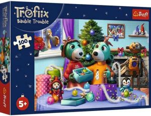 TREFL Puzzle 100 dílků Svět rodiny Treflikov